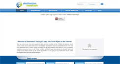 Desktop Screenshot of destinationtravel.info